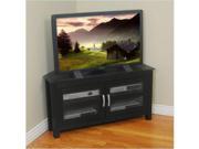 44 in. Castillo Wood TV Console Black by Walker Edison