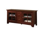 52 in. Solid Wood TV Console with Drawers by Walker Edison