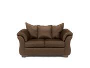 DARCYEspresso LOVESEAT BY Famous Brand