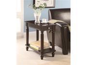 Traditional Chair Side Table by Coaster