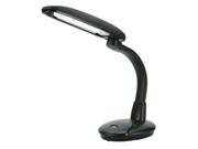 Sunpentown EasyEye Energy Saving Desk Lamp with Ionizer Grey 2 tube SL 813B