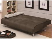 Sofa Sleeper Futon Bed in Dark Brown by Coaster