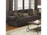 Traditional Grey Sofa with Elegant Design Style by Coaster