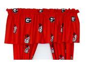 Georgia Printed Curtain Valance 84 x 15 by College Covers