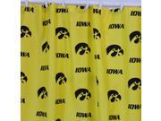 Iowa Printed Shower Curtain Cover 70 X 72 by College Covers