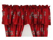 South Carolina Printed Curtain Valance 84 x 15 by College Covers