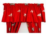 Arkansas Printed Curtain Valance 84 x 15 by College Covers