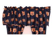 Auburn Printed Curtain Valance 84 x 15 by College Covers