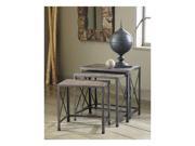 Vintage Casual Nesting End Tables in Gray Brown Signature Deisng by Ashley Furniture