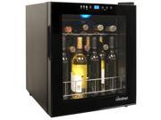 15 Bottle Touch Screen Wine Cooler in Black by Vinotemp