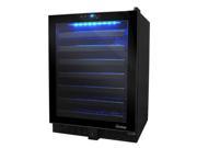 54 Bottle Touch Screen Wine Cooler with Seamless Glass Door by Vinotemp