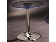 LED End Table with Chrome Base by Coaster