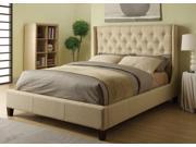 Eastern King Upholstered Bed in Tan by Coaster