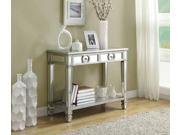 Mirrored 38 L Sofa Console Table With 2 Drawers