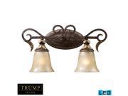 Elk Trump Home 2 Light Vanity in Burnt Bronze 2151 2 LED