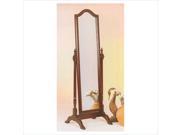 Rectangular Cheval Mirror in Cherry by Coaster Furniture