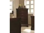 Louis Philippe 5 Drawer Chest by Coaster