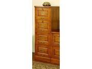 Four Drawer Oak File Cabinet by Coaster Furniture