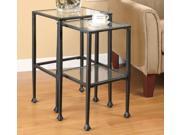 Nesting Tables in Black Finish by Coaster Furniture