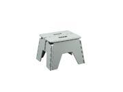 White FOLDABLE STEP Stool W P2 by Acme Furniture