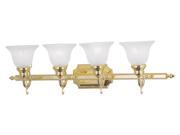 Livex Lighting French Regency Bath Light in Polished Brass 1284 02