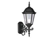 Livex Lighting Hamilton Outdoor Wall Lantern in Black 7556 04
