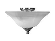 Livex Lighting Home Basics Ceiling Mount in Brushed Nickel 4164 91