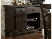 Hawn Collection Server in Rich Walnut Finish By Homelegance