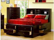 Phoenix Eastern King Bed Storage by Coaster Furniture