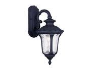 Livex Lighting Oxford Outdoor Wall Lantern in Black 7851 04