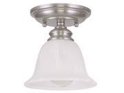 Livex Lighting Essex Ceiling Mount in Brushed Nickel 1350 91