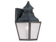 Livex Lighting Vernon Outdoor Wall Lantern in Charcoal 2450 61