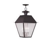 Livex Lighting Mansfield Outdoor Chain Hang in Bronze 2174 07