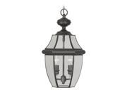 Livex Lighting Monterey Outdoor Chain Hang in Black 2255 04