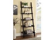 Cappuccino Ladder Bookcase with 5 Shelves by Coaster