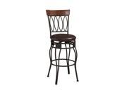 Four Oval Back 24 in. Counter Stool