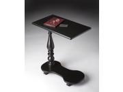 Butler Mobile Tray Table Black Licorice Finish