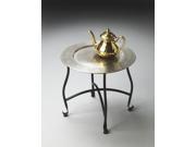 Butler Moroccan Tray Table Metalworks Finish