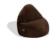 Sitsational 1 Seater in Chocolate Suede Finish by American Furniture Alliance