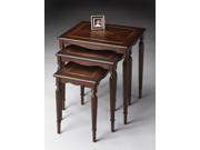 Butler Nest Of Tables Plantation Cherry Finish