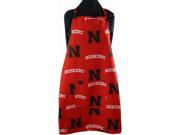 College Covers NEBAPR Nebraska Apron 26 in.X35 in. with 9 in. pocket