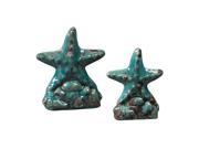 Set Of 2 Ceramic Star Fish
