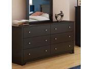 Vito Collection Dresser in Chocolate Finish By South Shore Furniture