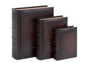Benzara 55712 Dictionary of Theology Book Box Set In Smooth Leather