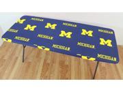 College Covers MICTC8 Michigan 8 ft. Table Cover