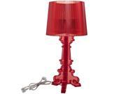 French Petit Red Table Lamp by Modway