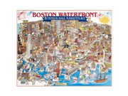 Boston Waterfront 1000 Piece Puzzle by White Mountain Puzzles