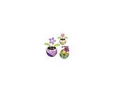 Solar Powered Dancing Flower with Adhesive Base Colors Vary