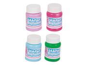 Mini 1oz. Happy Birthday Bubbles 24 pack Assorted Colors !