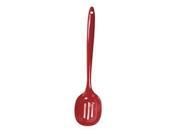Norpro 9104R 11 1 2 Inch Melamine Slotted Spoon Red